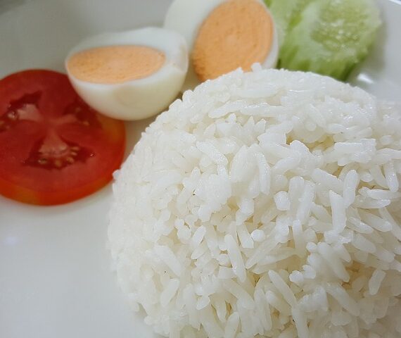 Boiled Rice using the Open Pan Method