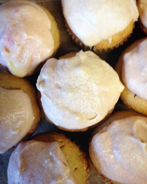 Peanut Butter & Jam Cupcakes