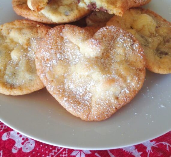 Triple Chocolate & Macadamia Cookies