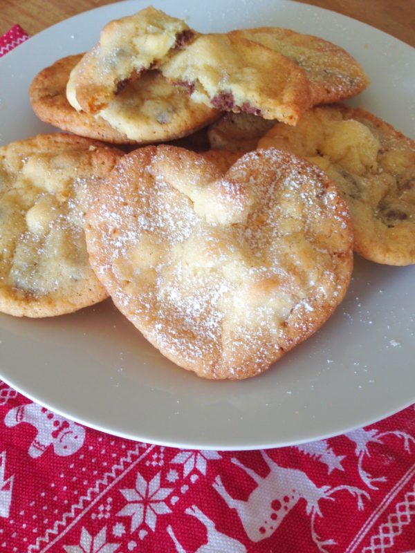 Triple Chocolate & Macadamia Cookies